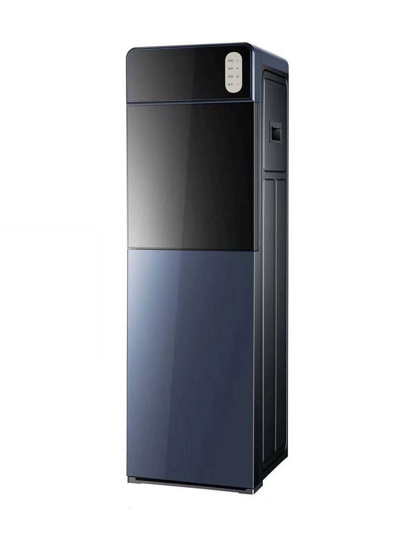 ويمارت موزع مياه، تبريد بضاغط، موزع مياه ساخن وبارد ذو تحميل سفلي مع خزان من الفولاذ المقاوم للصدأ، أسود اللون - Image 1